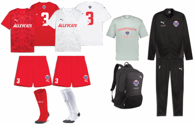 Alleycats 25/26 Team Uniform Package