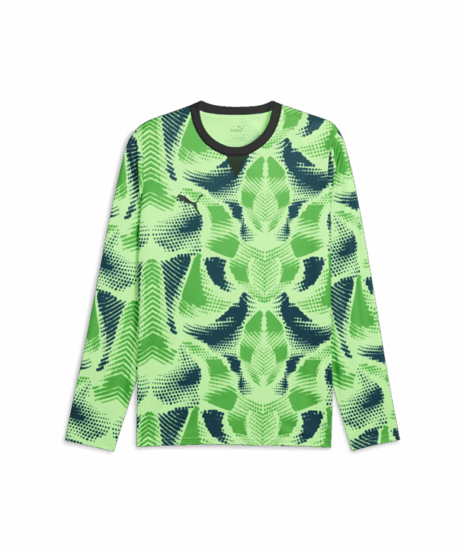 Lime TeamTarget GK LS Jersey