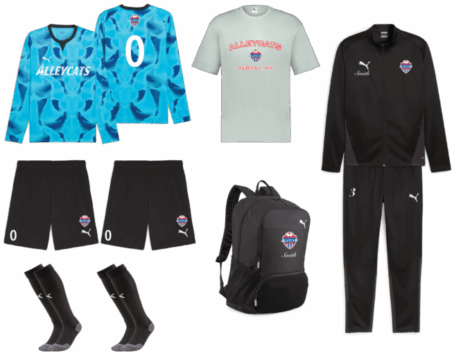 Alleycats Blue GK Uniform Package 25/26