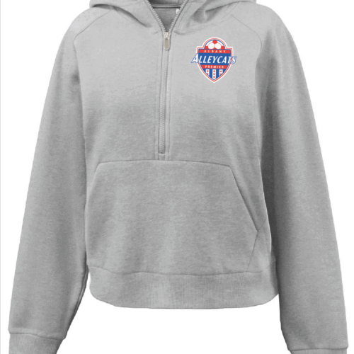 Alleycats Women's Half-Zip Hoodie